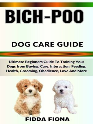 cover image of BICH-POO DOG CARE GUIDE